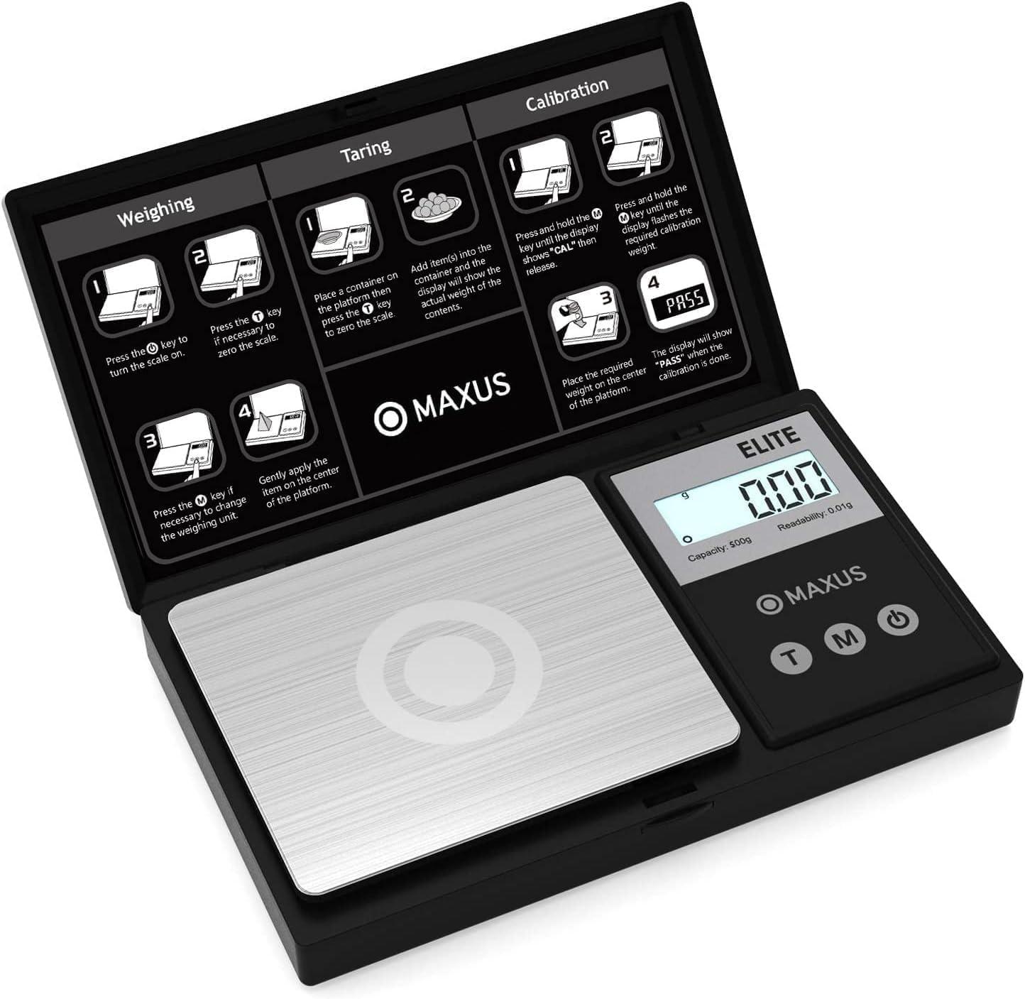 MAXUS Digital Pocket Gram Scale Review: 0.01g Pocket Precision