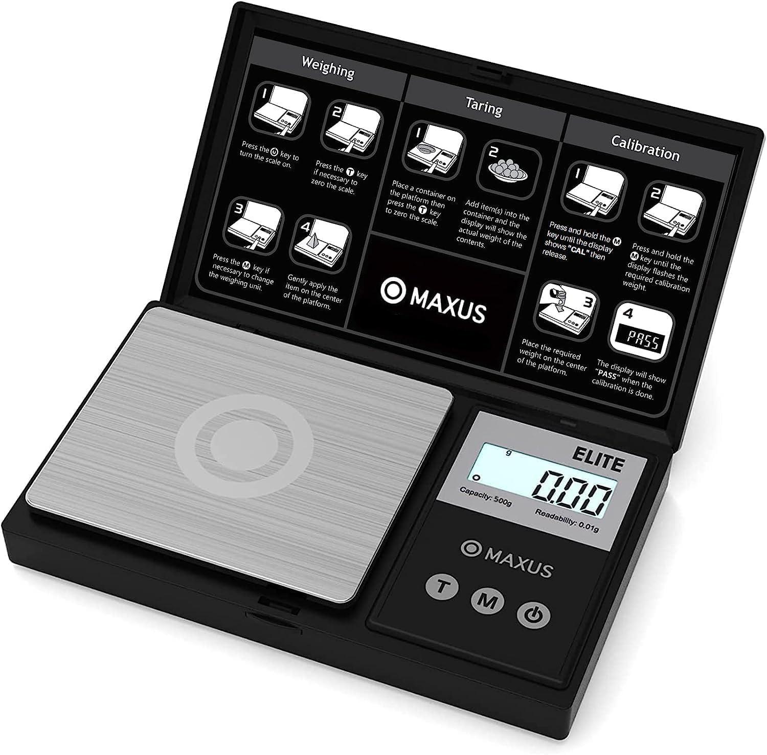 MAXUS Digital Pocket Gram Scale Review: 0.01g Pocket Precision