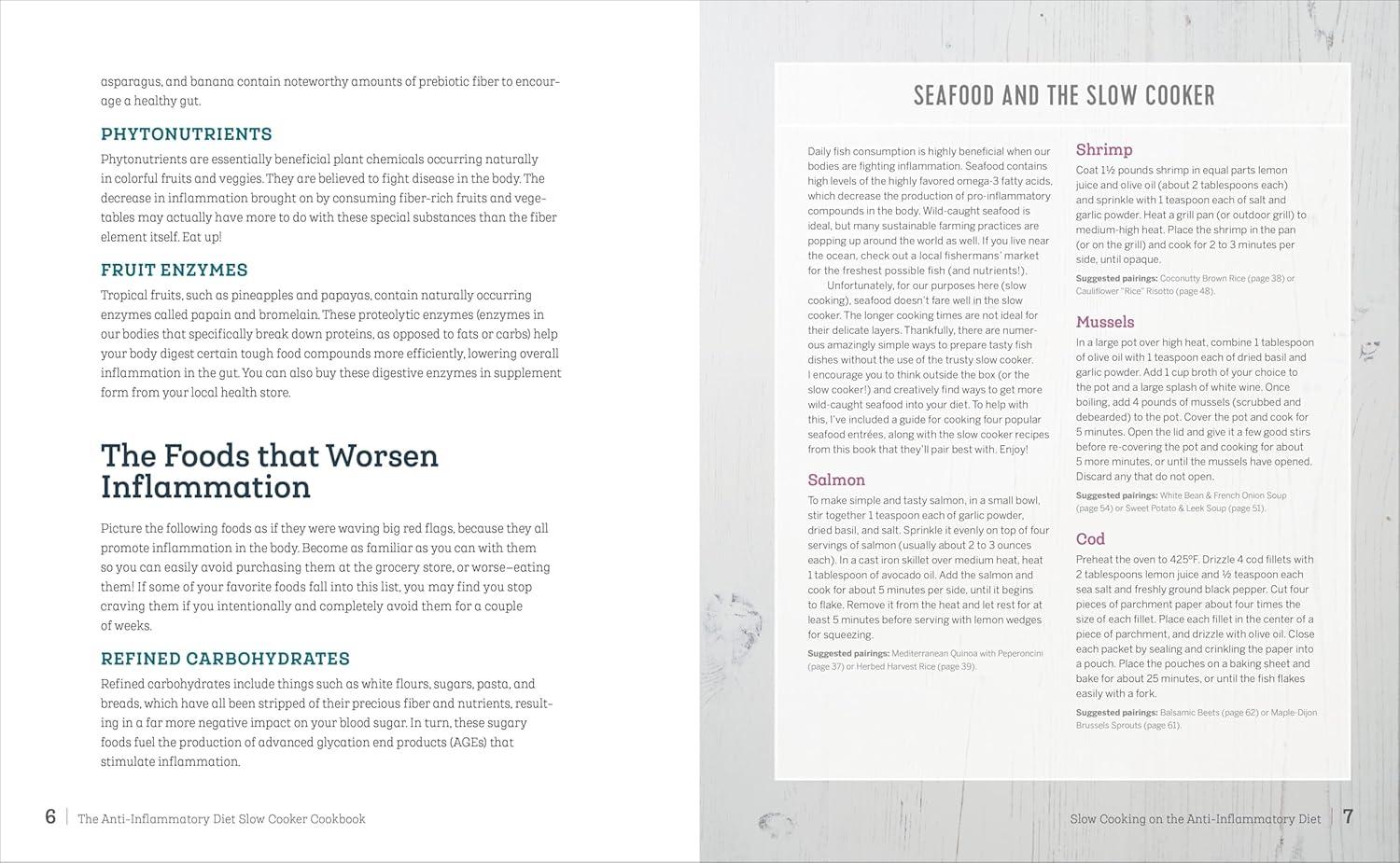 Anti-Inflammatory Diet Slow Cooker Cookbook: Prep-and-Go Healing