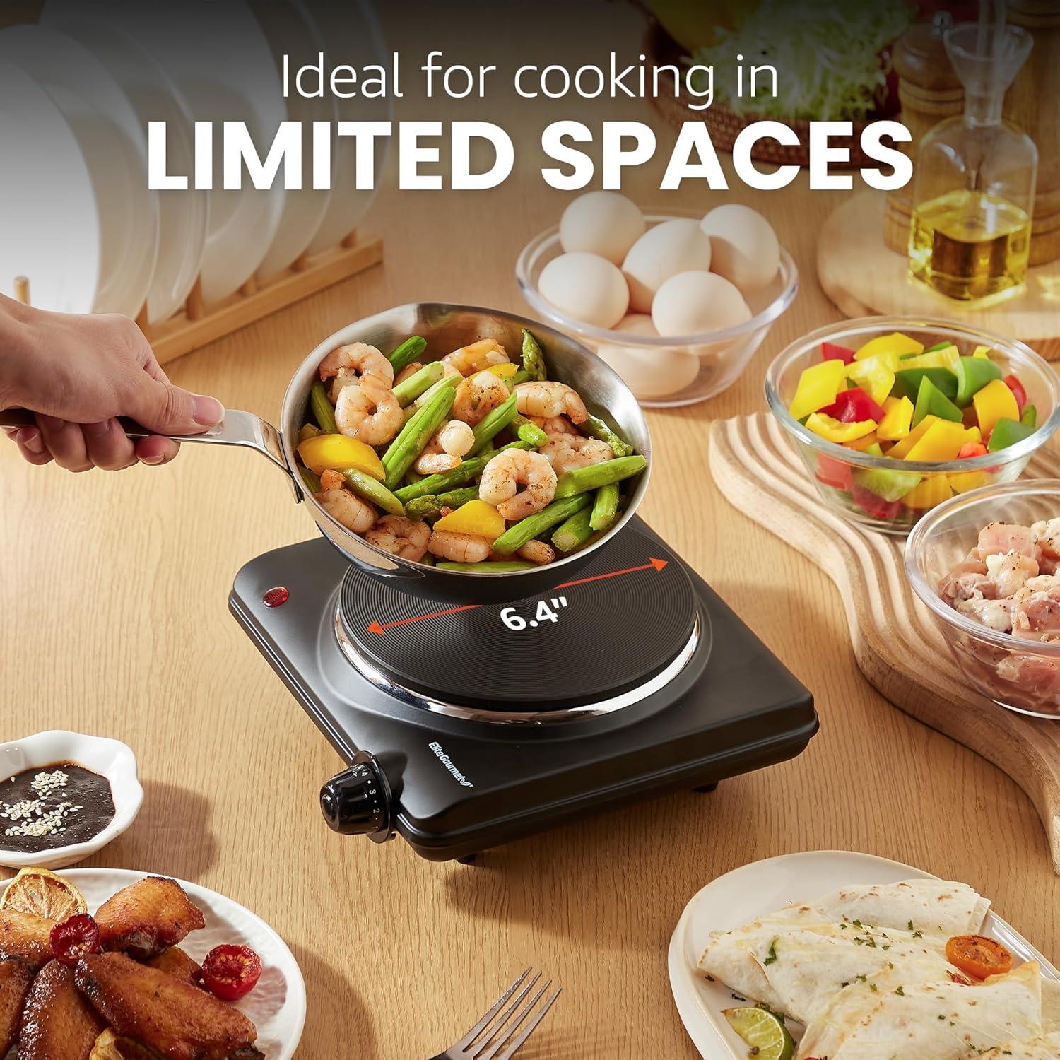 Elite Gourmet ESB-301BF Review: Precise 1000W Heat, Easy Cleanup