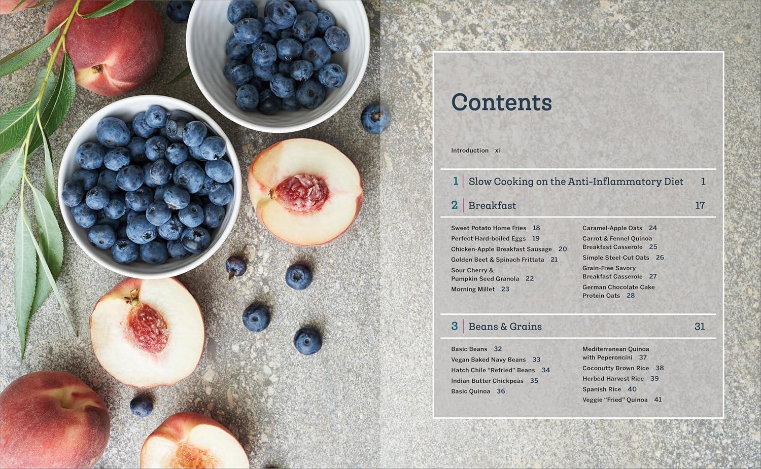 Anti-Inflammatory Diet Slow Cooker Cookbook: Prep-and-Go Healing