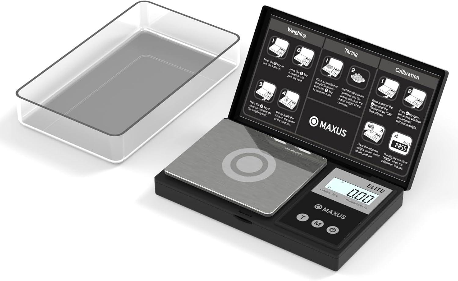 MAXUS Digital Pocket Gram Scale Review: 0.01g Pocket Precision