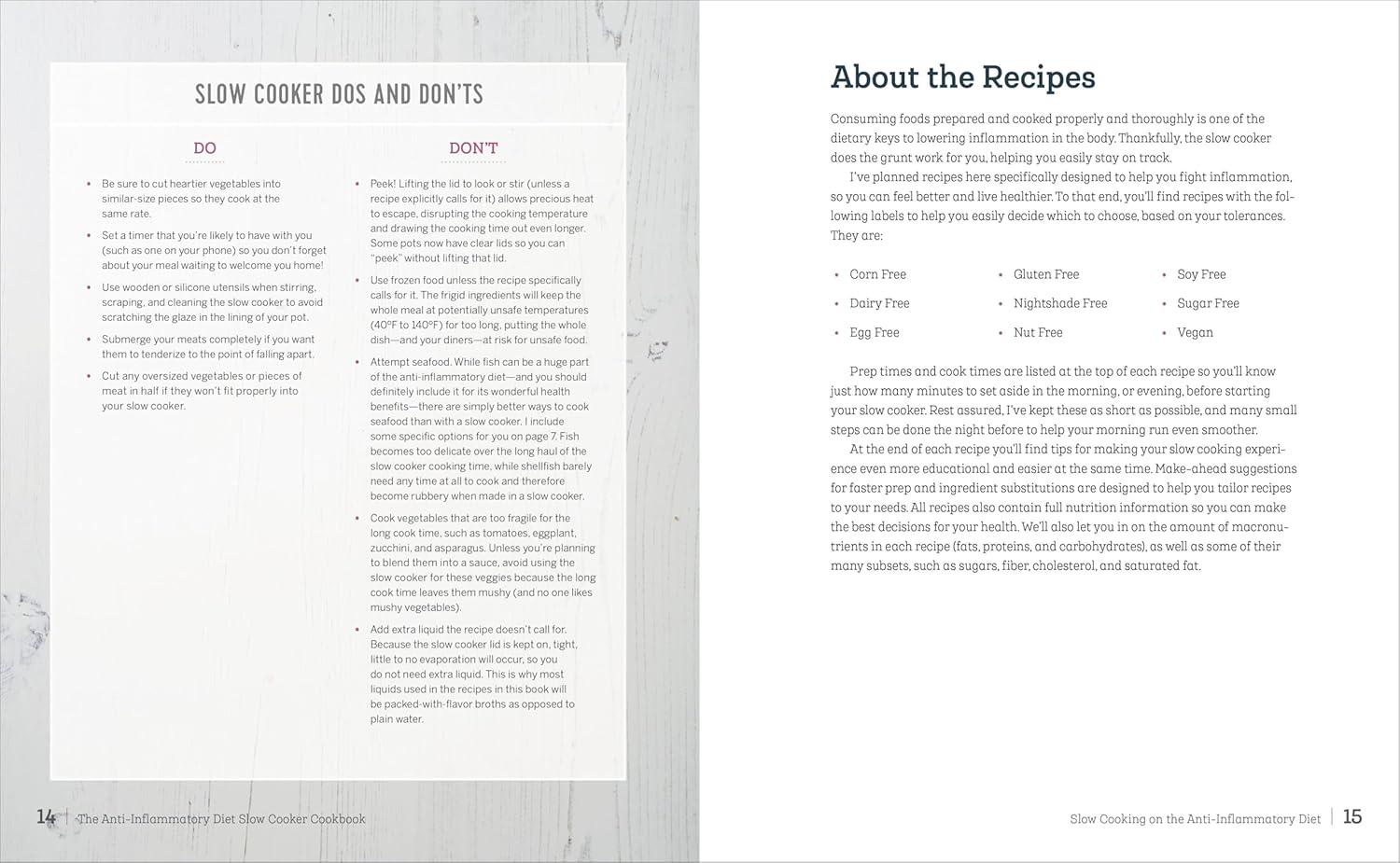 Anti-Inflammatory Diet Slow Cooker Cookbook: Prep-and-Go Healing