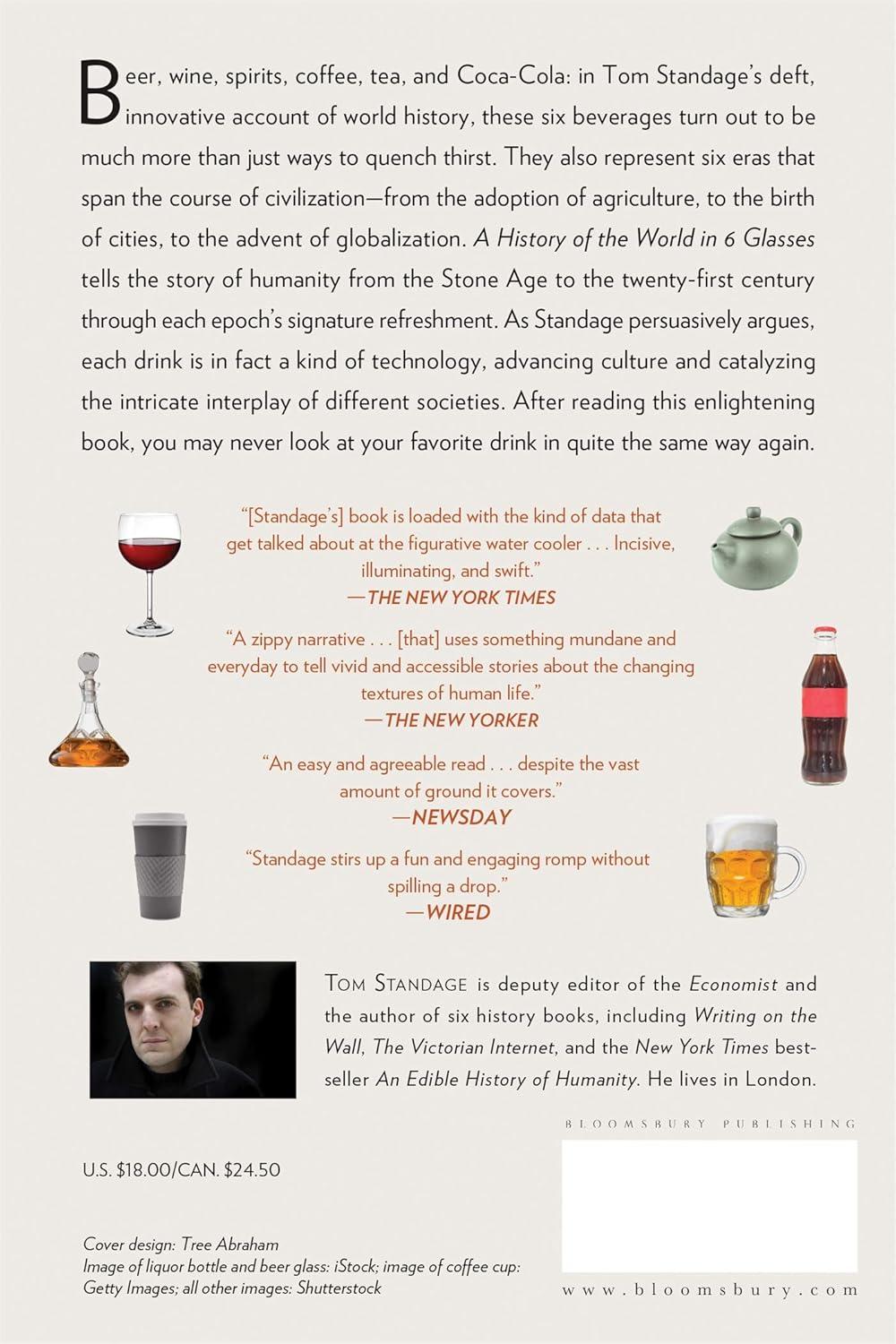 A History of the World in 6 Glasses: how beverages built empires