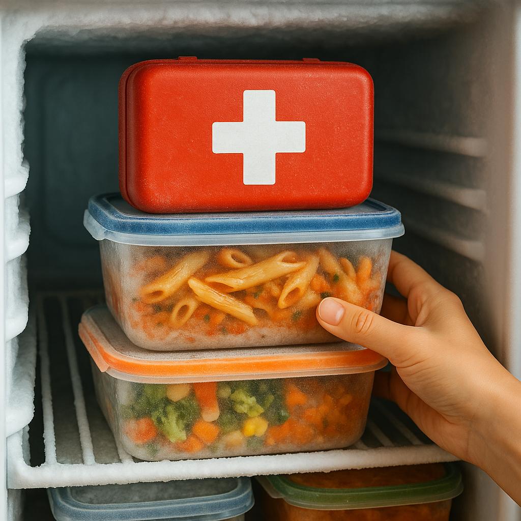 Freezer first aid for saving almost forgotten dishes