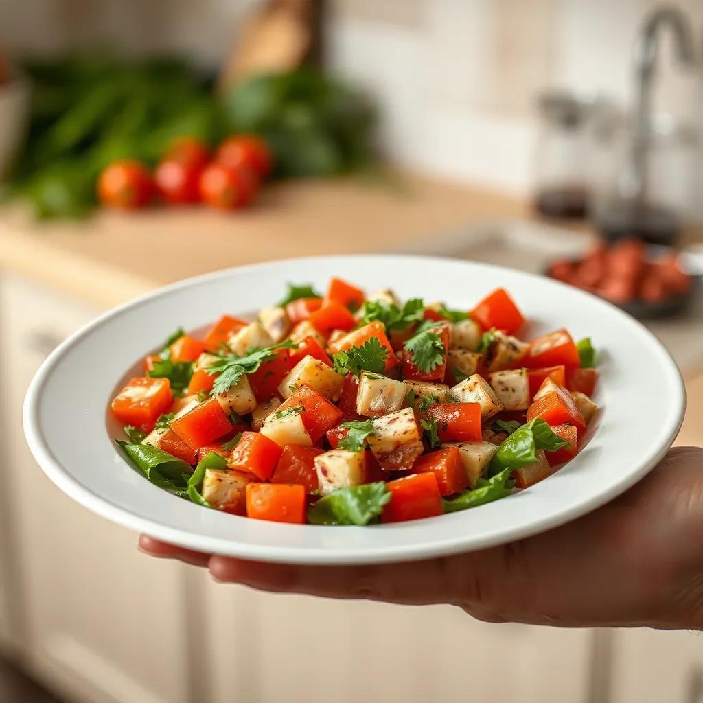 Fresh & Flavorful Fattoush Salad: Easy, Vegan, Gluten-Free Recipe