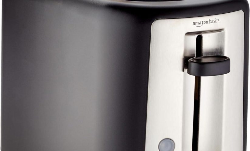 Amazon Basics 2 Slice Toaster: Precise Browning, Bagel Slots